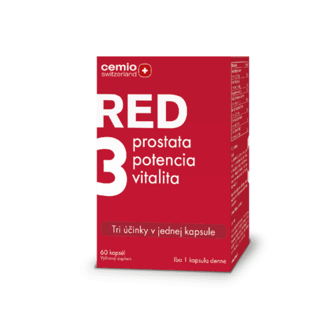 Cemio RED3® silnejšie zloženie, 60 kapsúl