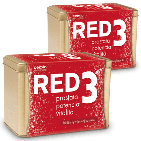 Cemio RED3, 2 x 90 kapsúl (180 ks) - darček 2019