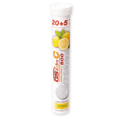 GS Extra C 500 šumivý - citrón, 20 + 5 tabliet