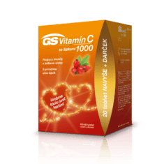 GS Vitamín C 1000 so šípkami, 100 + 20 tabliet - darček 2020