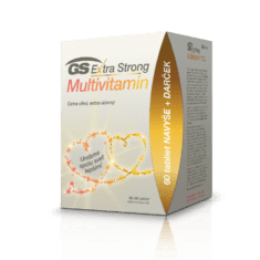 GS Extra Strong Multivitamín, 60 + 60 tabliet - darček 2020