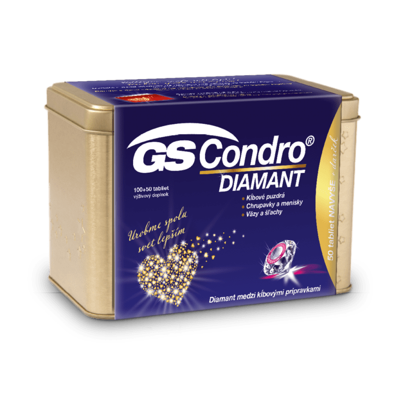 GS Condro Diamant, 100+50 tabliet, darčekové balenie 2021