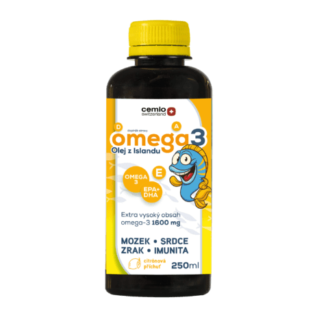 Cemio Omega 3 olej z Islandu, 250 ml