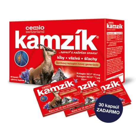 Cemio Kamzík, 60 kapsúl + 30 kapsúl zadarmo