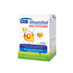 GS Imunitol s vitamínom C a D3, 60 tabliet